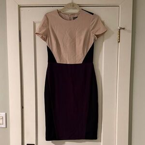 Vince Camuto Colorblock Midi Dress